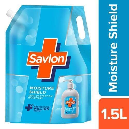 Savlon Handwash Moisture Shield, 1.5 L